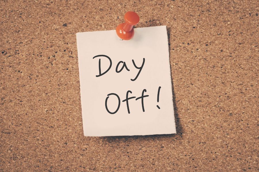 Day Off Raffle - Careers Page