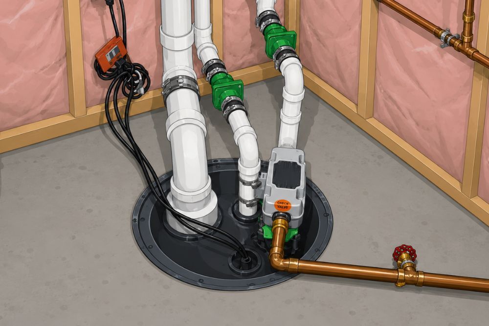 How a sump pump can help prevent basement flooding - Cover